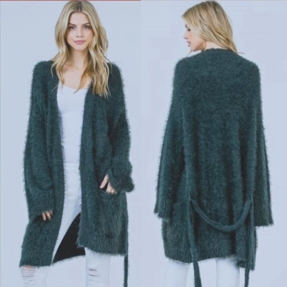 FUZZY SWEATER